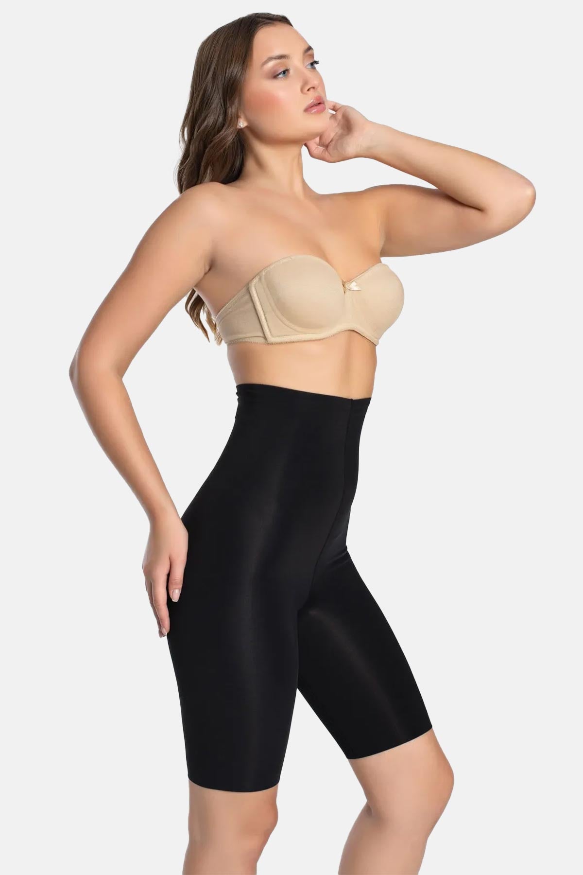 Papatya Kadın Şort Korse Lazer Kesim