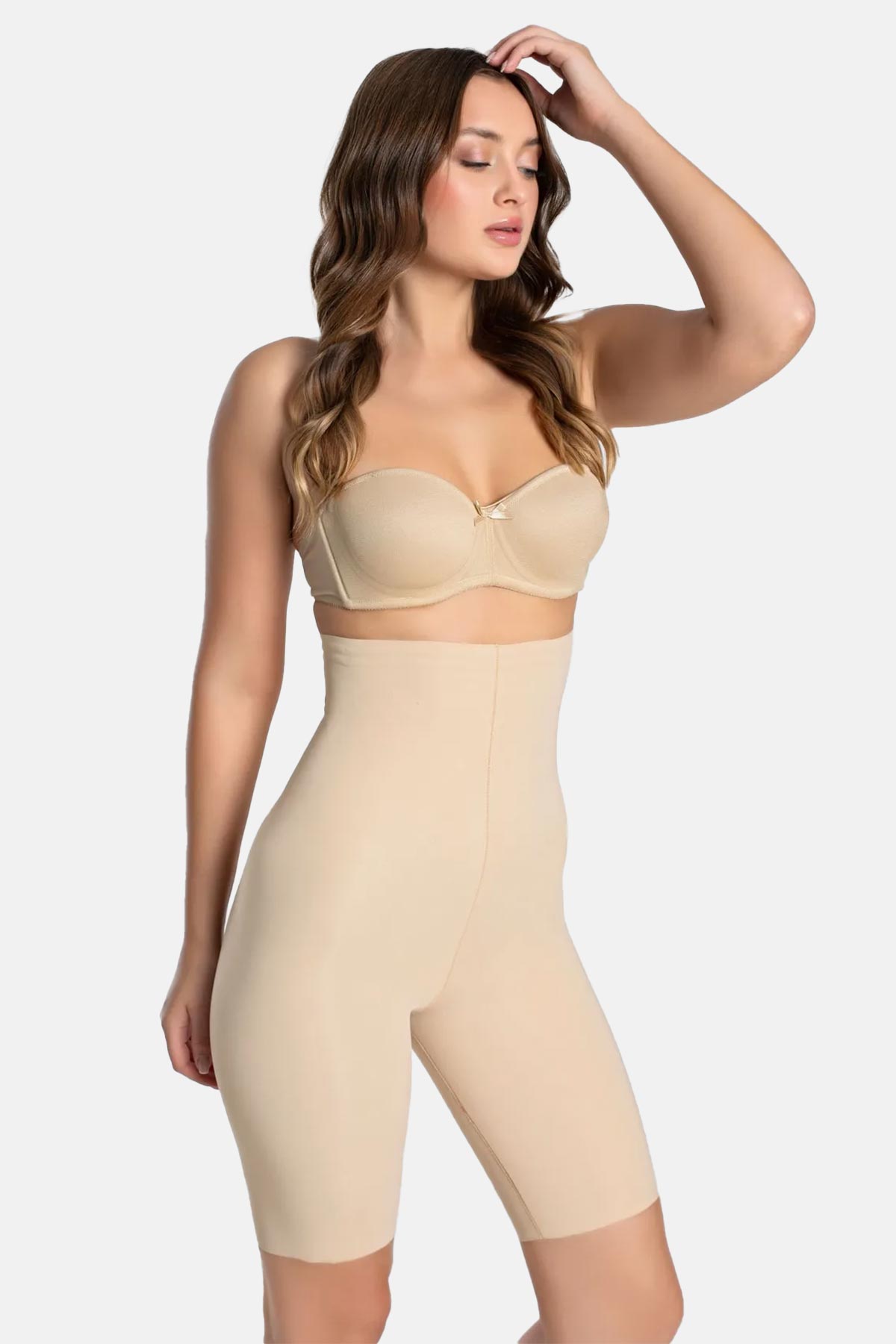 Papatya Kadın Şort Korse Lazer Kesim