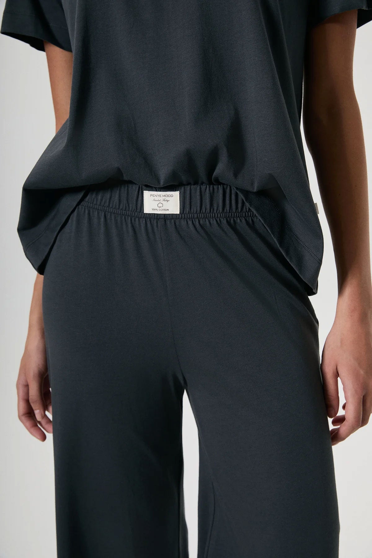 Penyemood Kadın Pijama Takımı Pamuklu V Yaka