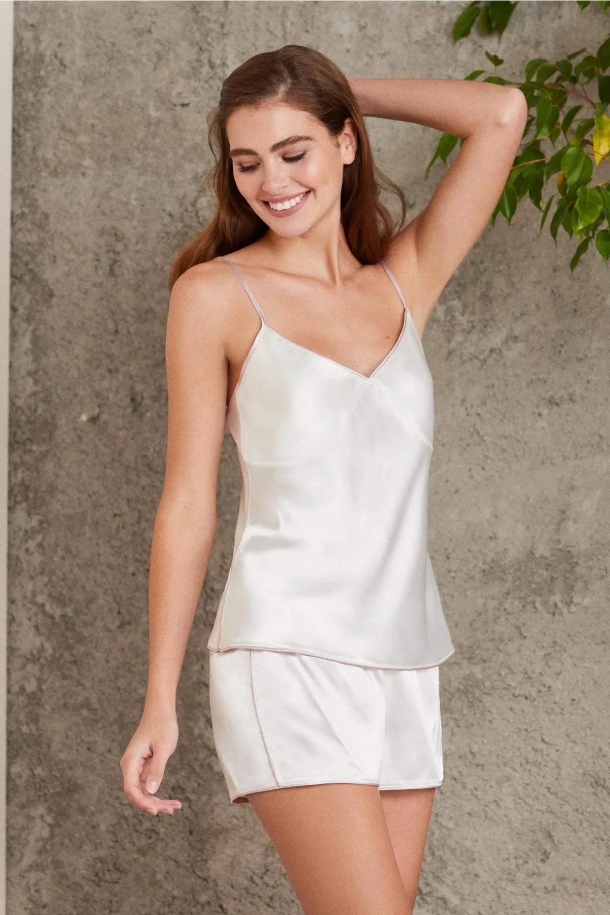 Piere Cardin Kadın Saten 4'lü Çeyizlik&Fantezi Pijama Takımı