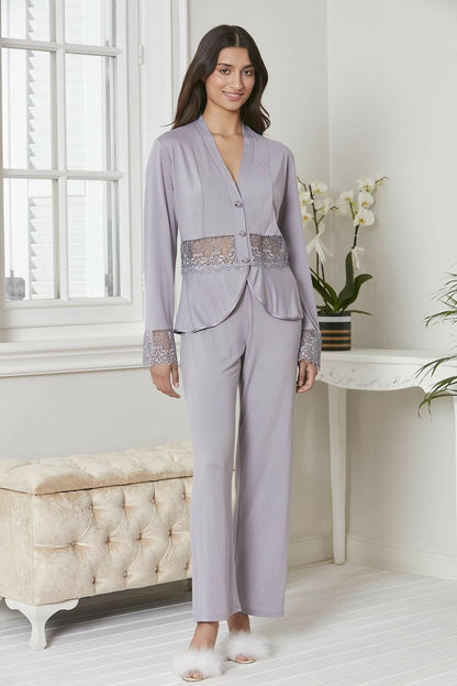 Pierre Cardin 6'lı Gecelik Çeyiz Seti Penye Kısa