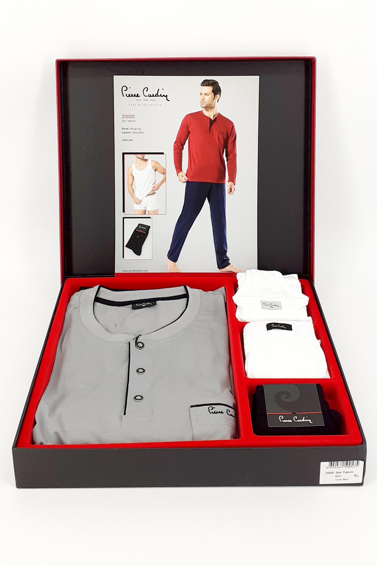 Pierre Cardin Damat Çeyiz Seti