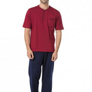 Pierre Cardin Erkek 3'lü Pijama Takımı 3 Düğmeli