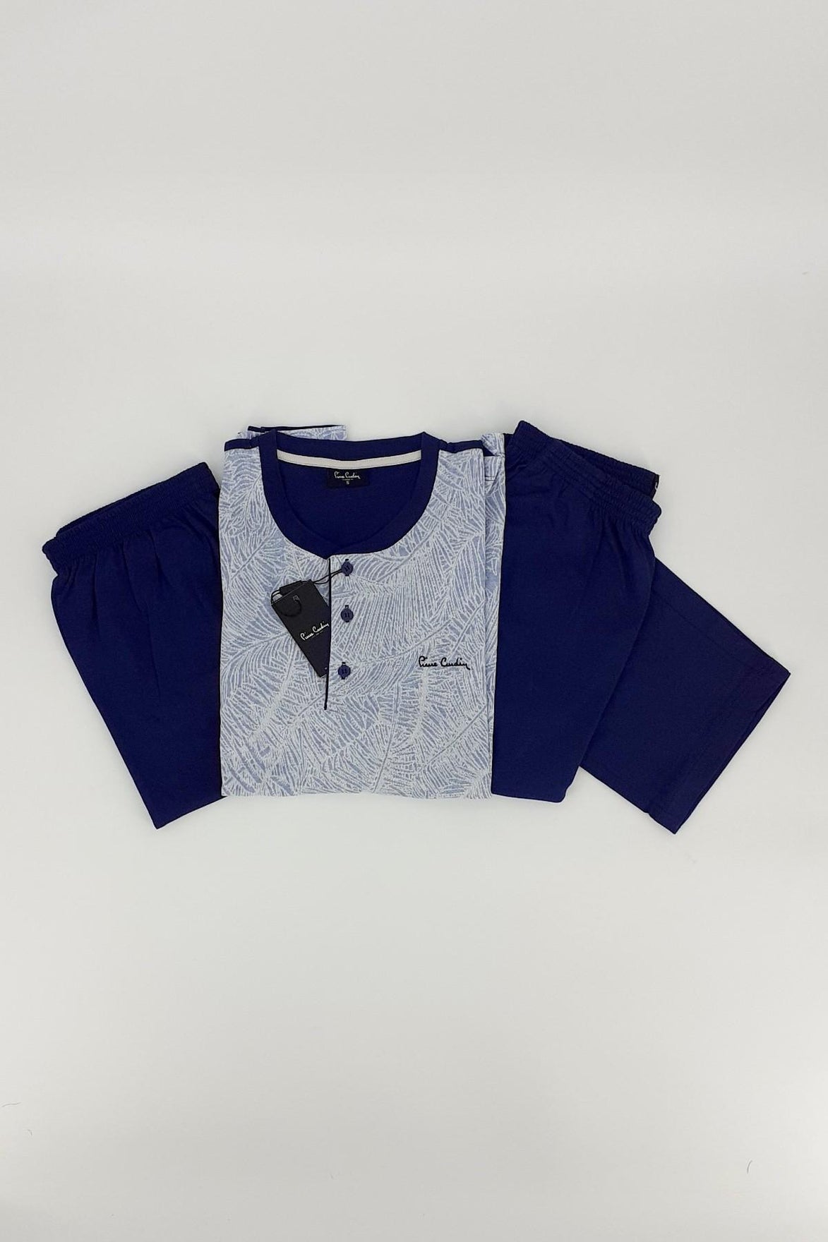Pierre Cardin Erkek 3'lü Pijama Takımı Jakarlı