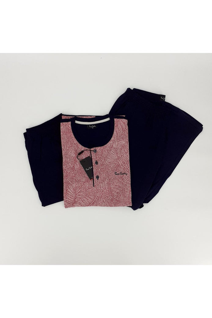Pierre Cardin Erkek 3'lü Pijama Takımı Jakarlı