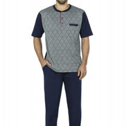 Pierre Cardin Erkek Çeyizlik 3'lü Pijama Takımı Jakarlı