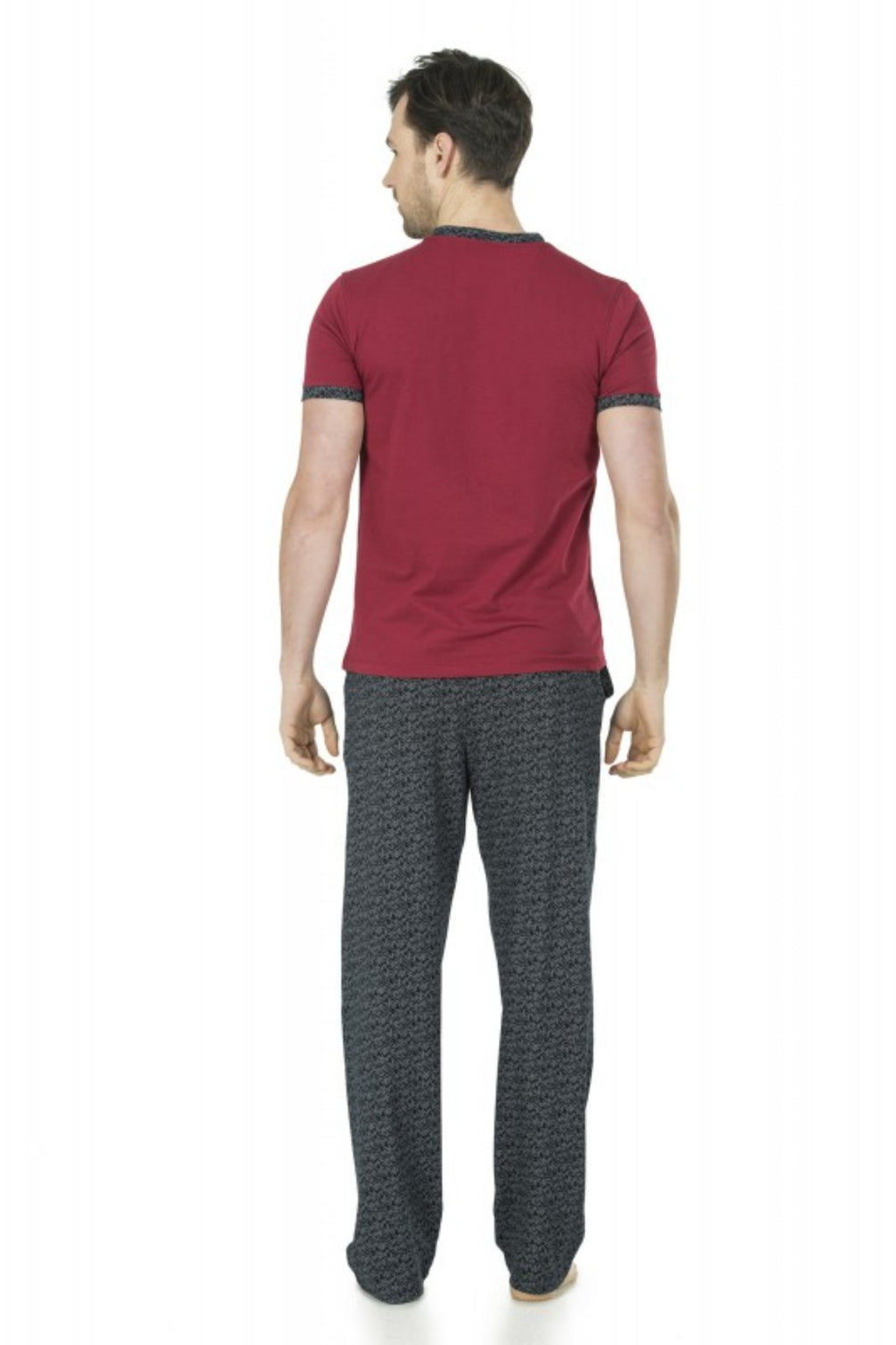 Pierre Cardin Erkek Çeyizlik 3'lü Pijama Takımı V Yaka Penye