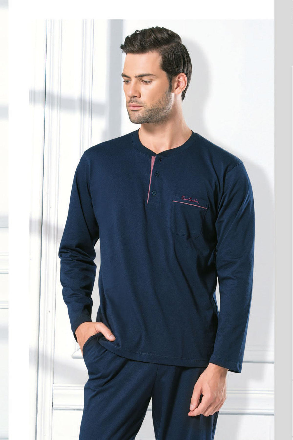Pierre Cardin Erkek Çeyizlik Pijama Takımı Penye