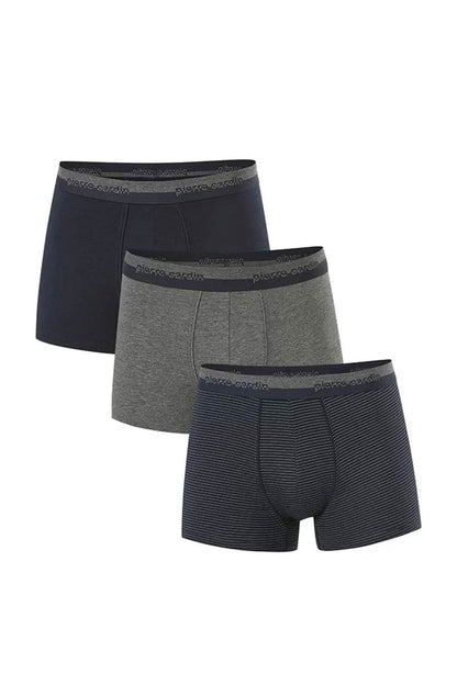 Pierre Cardin Erkek Modal 3'lü Stretch Boxer