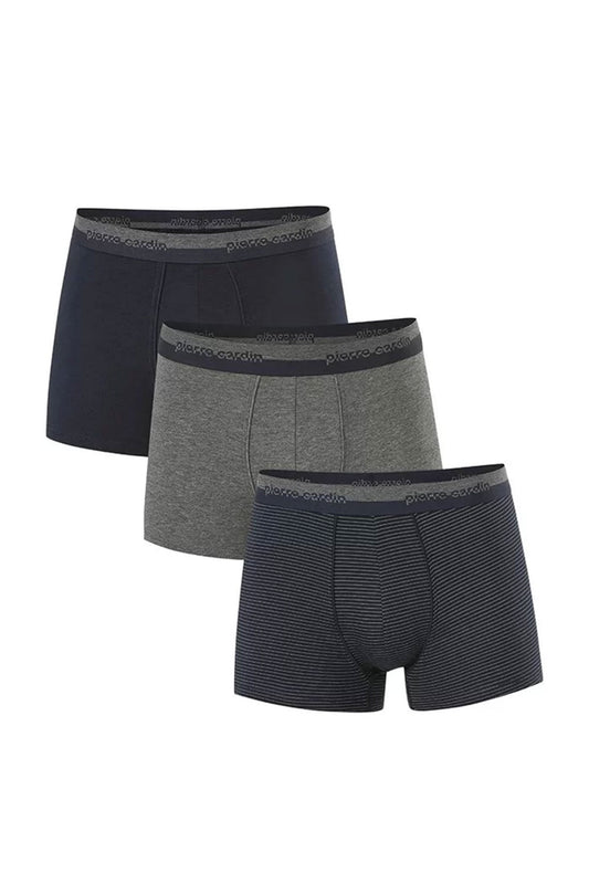 Pierre Cardin Erkek Modal 3'lü Stretch Boxer