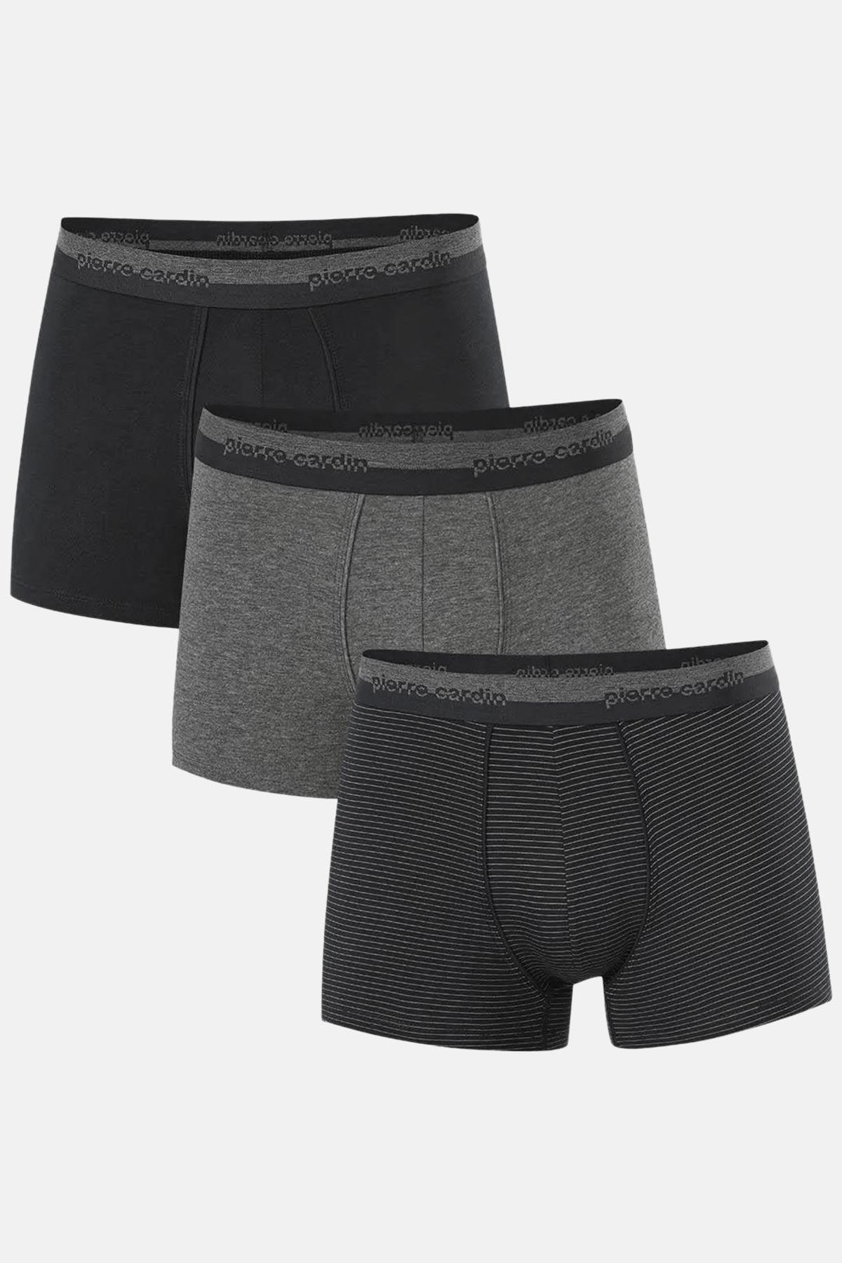 Pierre Cardin Erkek Modal 3'lü Stretch Boxer