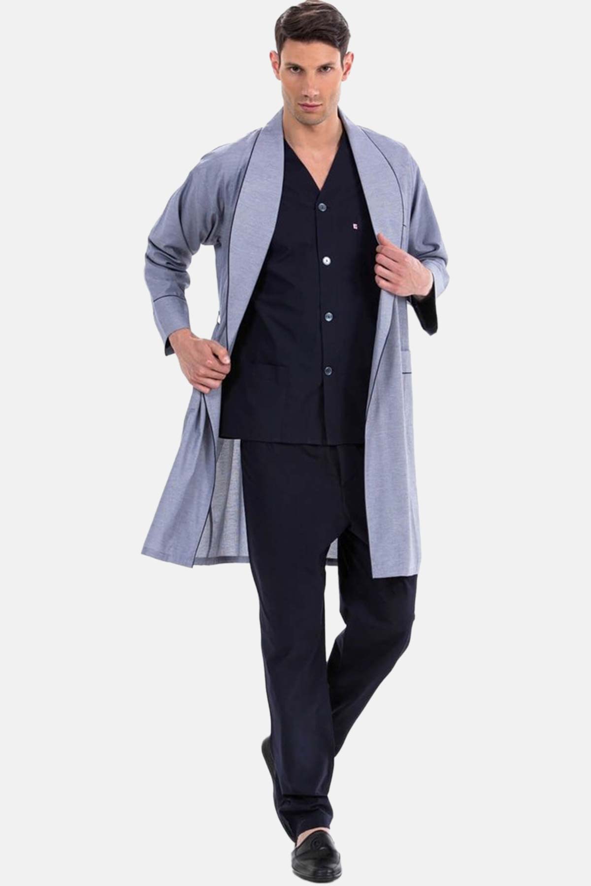 PİERRE CARDİN ERKEK SET TAKIMI - SATEN