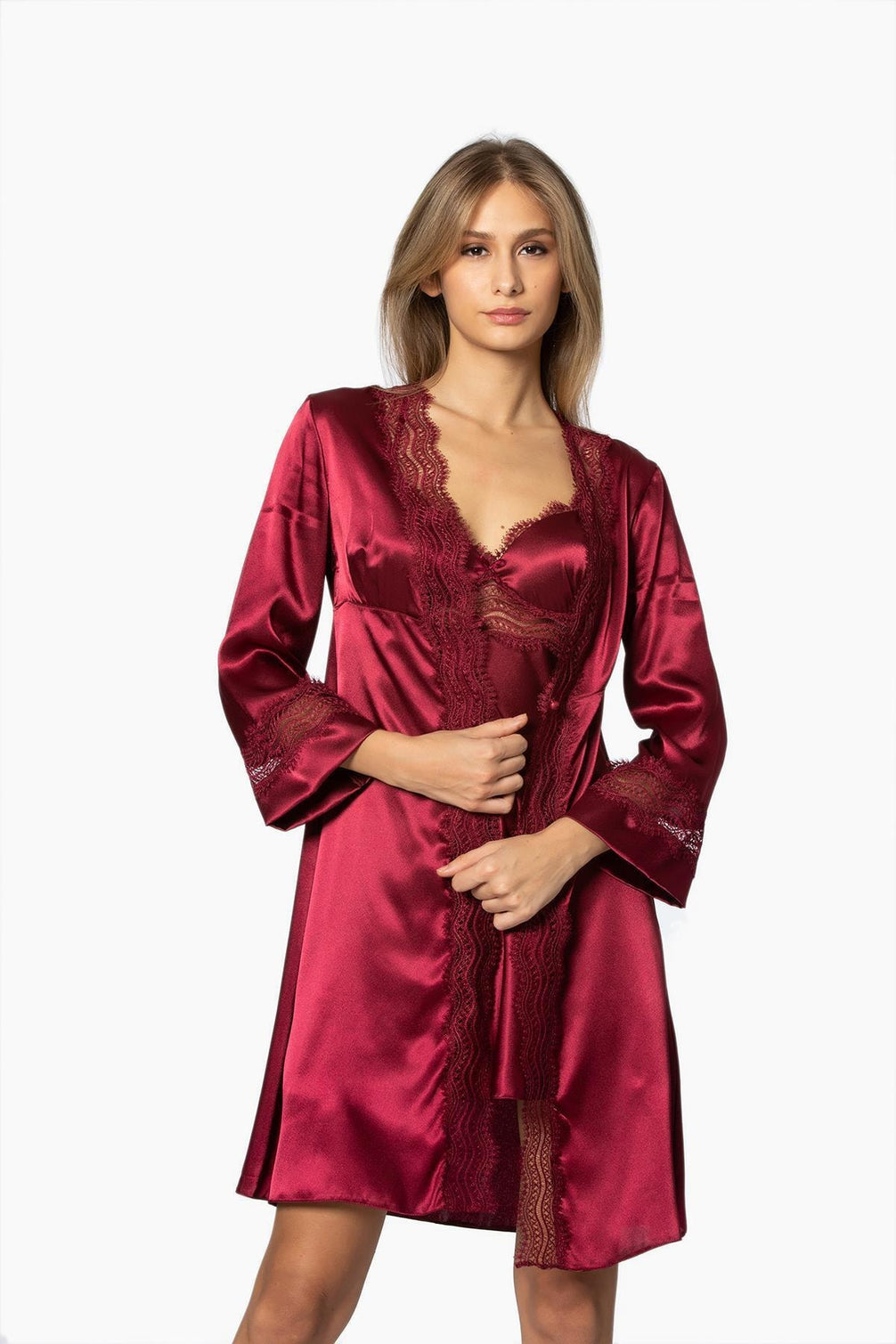 Pierre Cardin Kadın 6'lı Set Dantel Detaylı Kısa