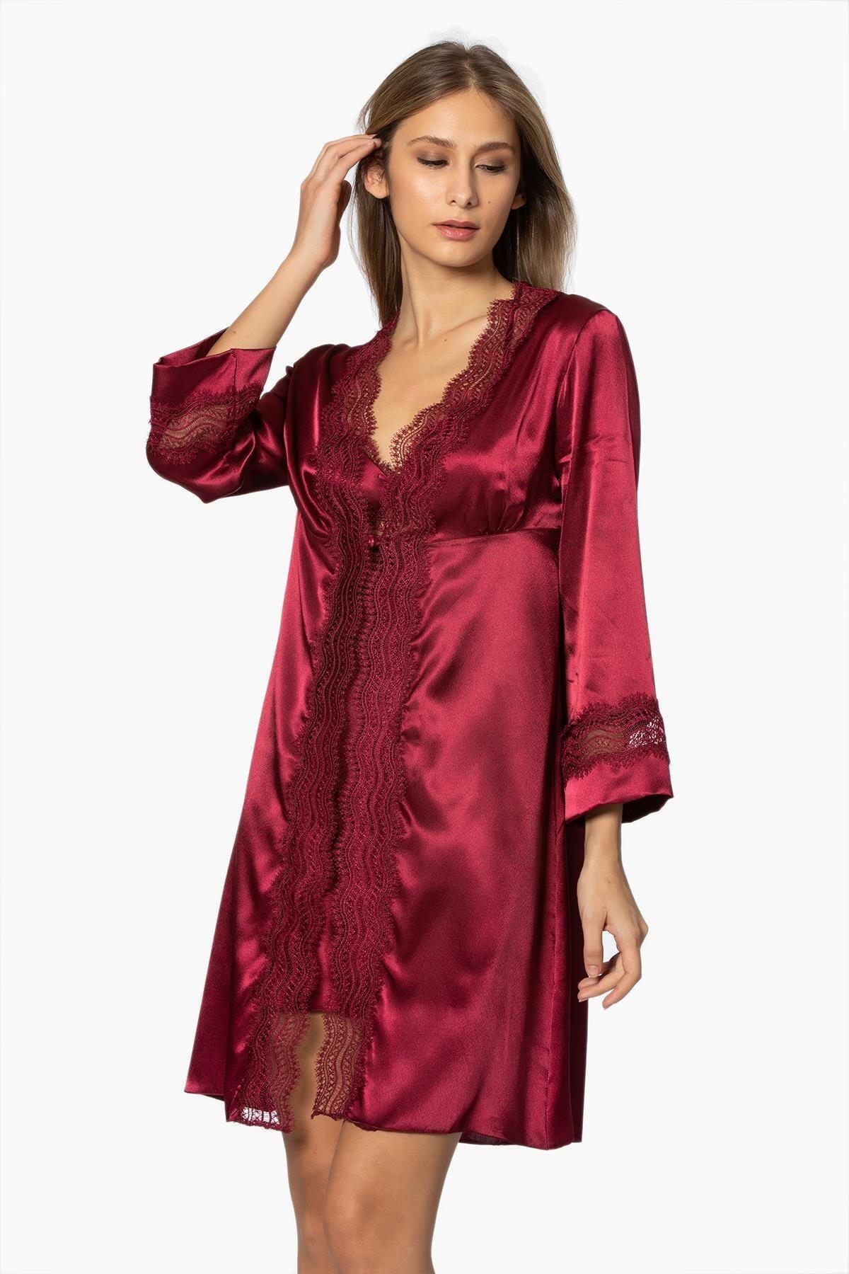 Pierre Cardin Kadın 6'lı Set Dantel Detaylı Kısa