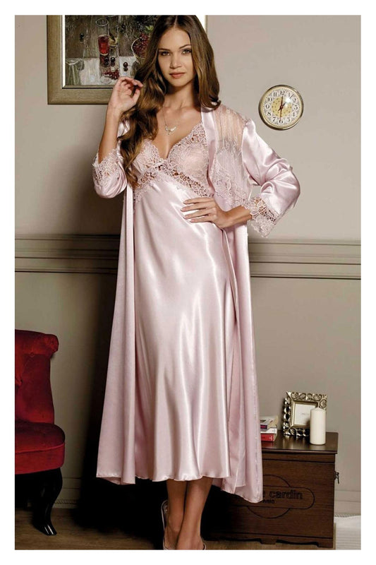 Pierre Cardin Kadın 6'lı Set Saten Uzun