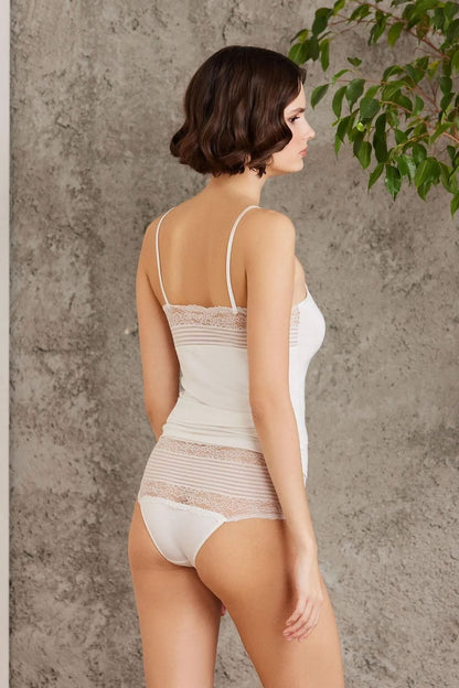 Pierre Cardin Kadın Fantezi Atlet ve Külot Takımı Kaşkorse