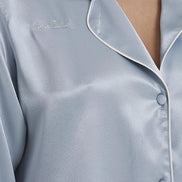 Pierre Cardin Kadın Fantezi Pijama Takımı Boydan Düğmeli Saten