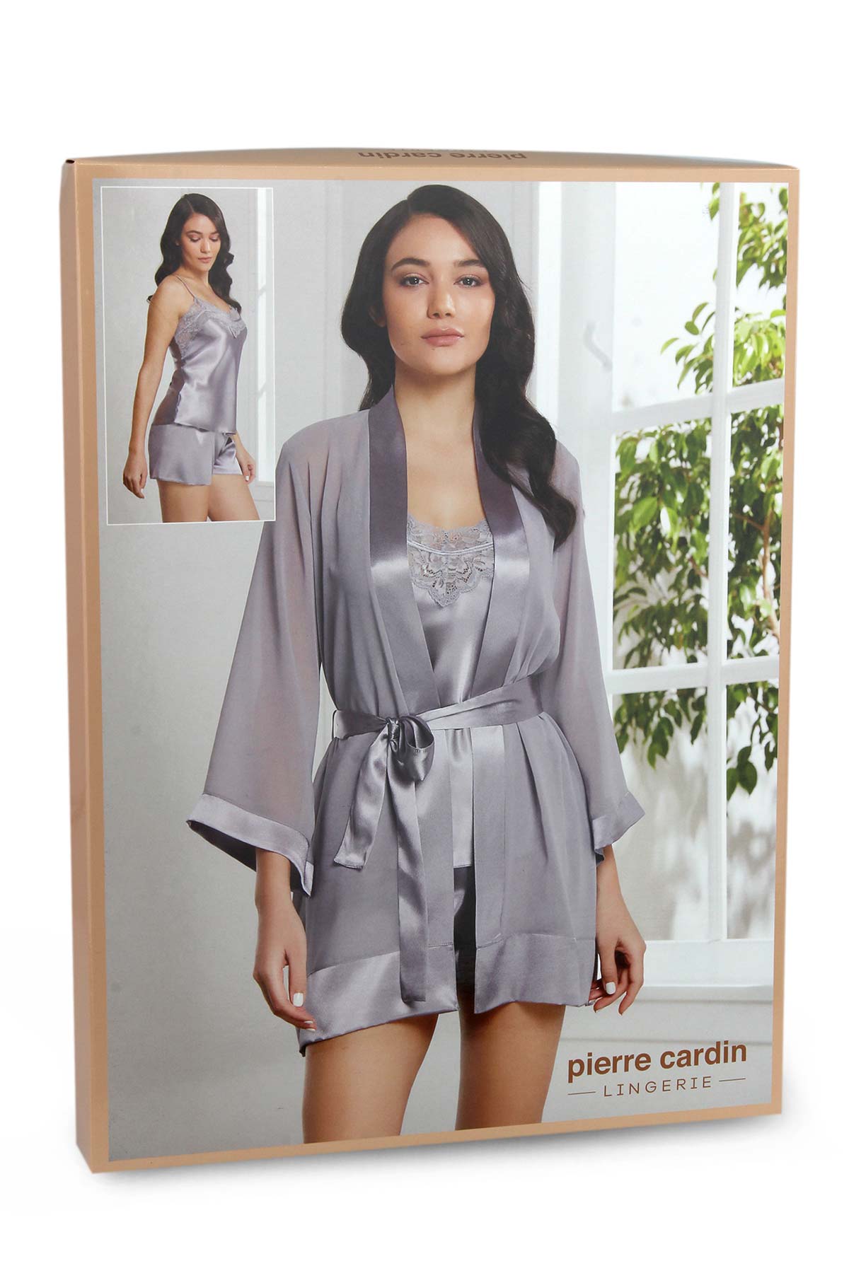 Pierre Cardin Kadın Fantezi Şortlu 3'lü Takım