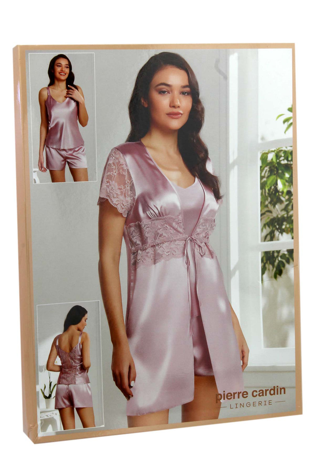 Pierre Cardin Kadın Fantezi Şortlu 3'lü Takım
