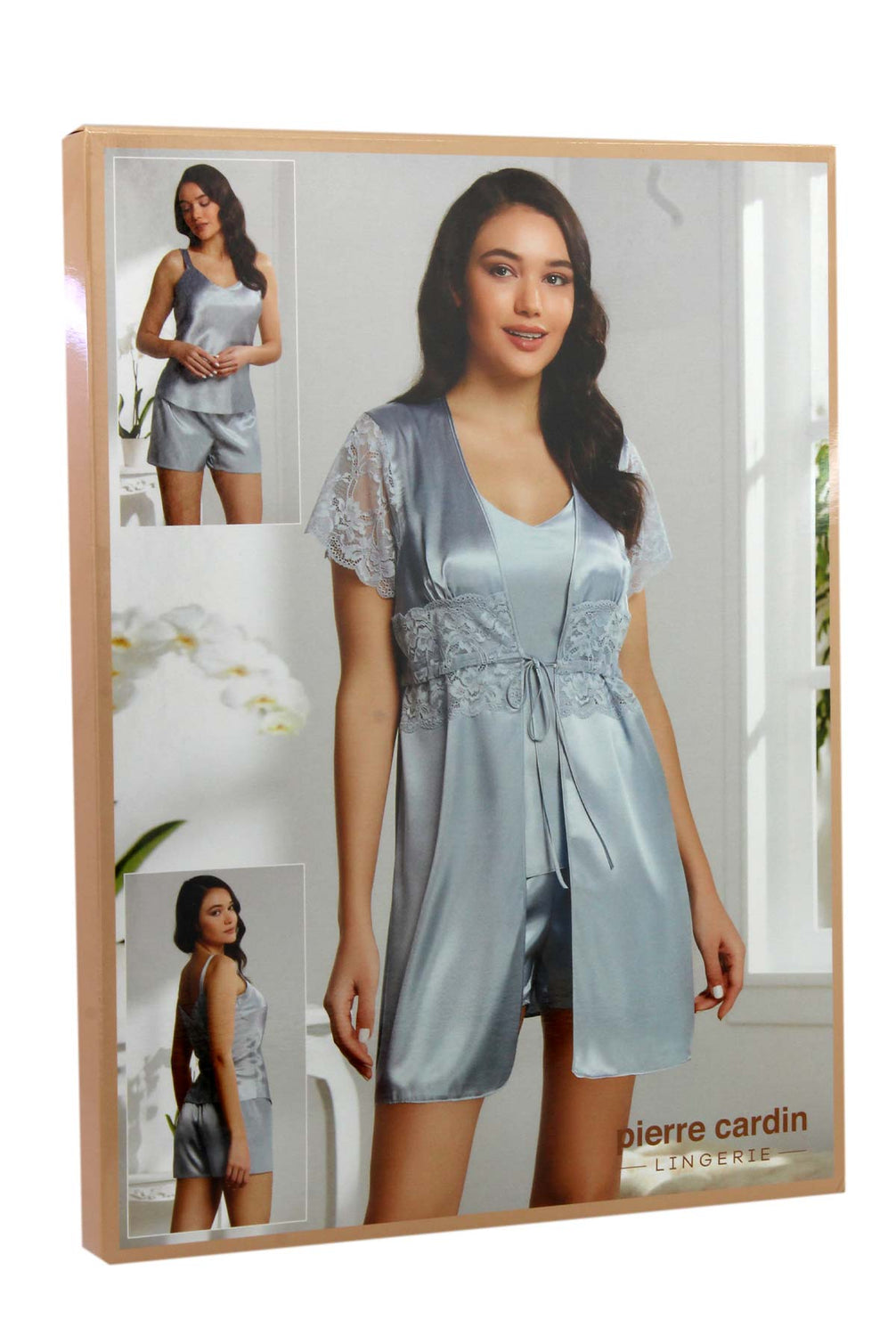 Pierre Cardin Kadın Fantezi Şortlu 3'lü Takım