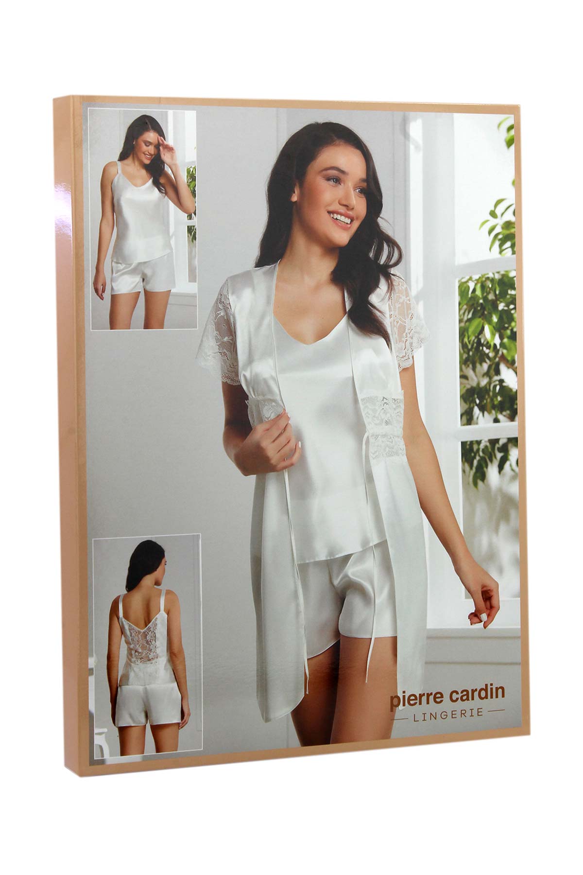 Pierre Cardin Kadın Fantezi Şortlu 3'lü Takım
