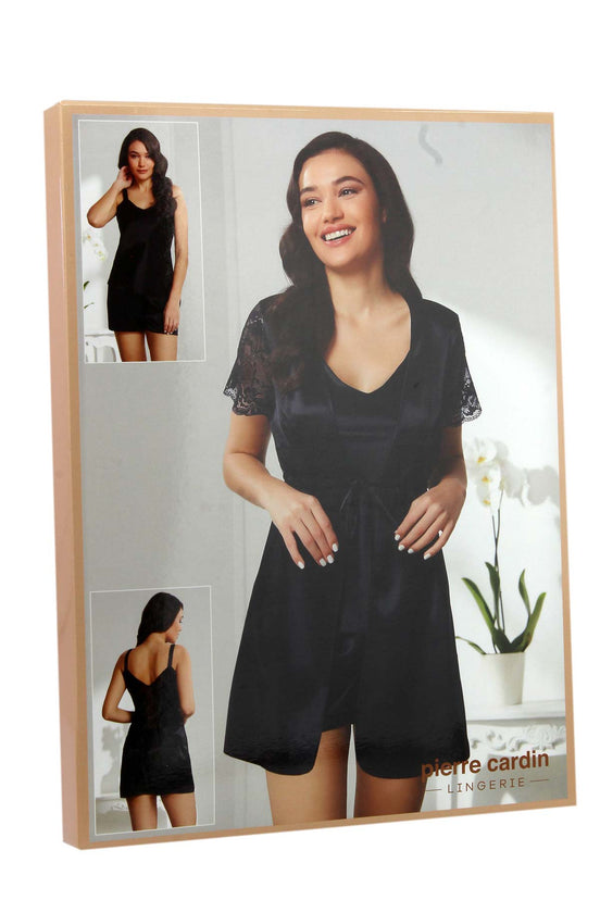 Pierre Cardin Kadın Fantezi Şortlu 3'lü Takım