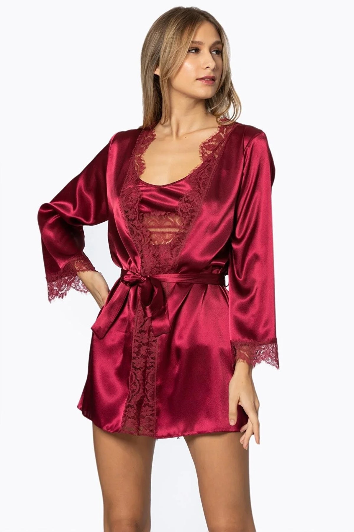 Pierre Cardin Kadın Fantezi Şortlu 3'lü Takım