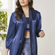 Pierre Cardin Kadın Kadife 3lü Çeyizlik Pijama Takımı