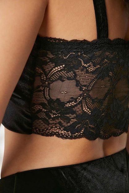 Pierre Cardin Kadın Kadife 3lü Çeyizlik Pijama Takımı