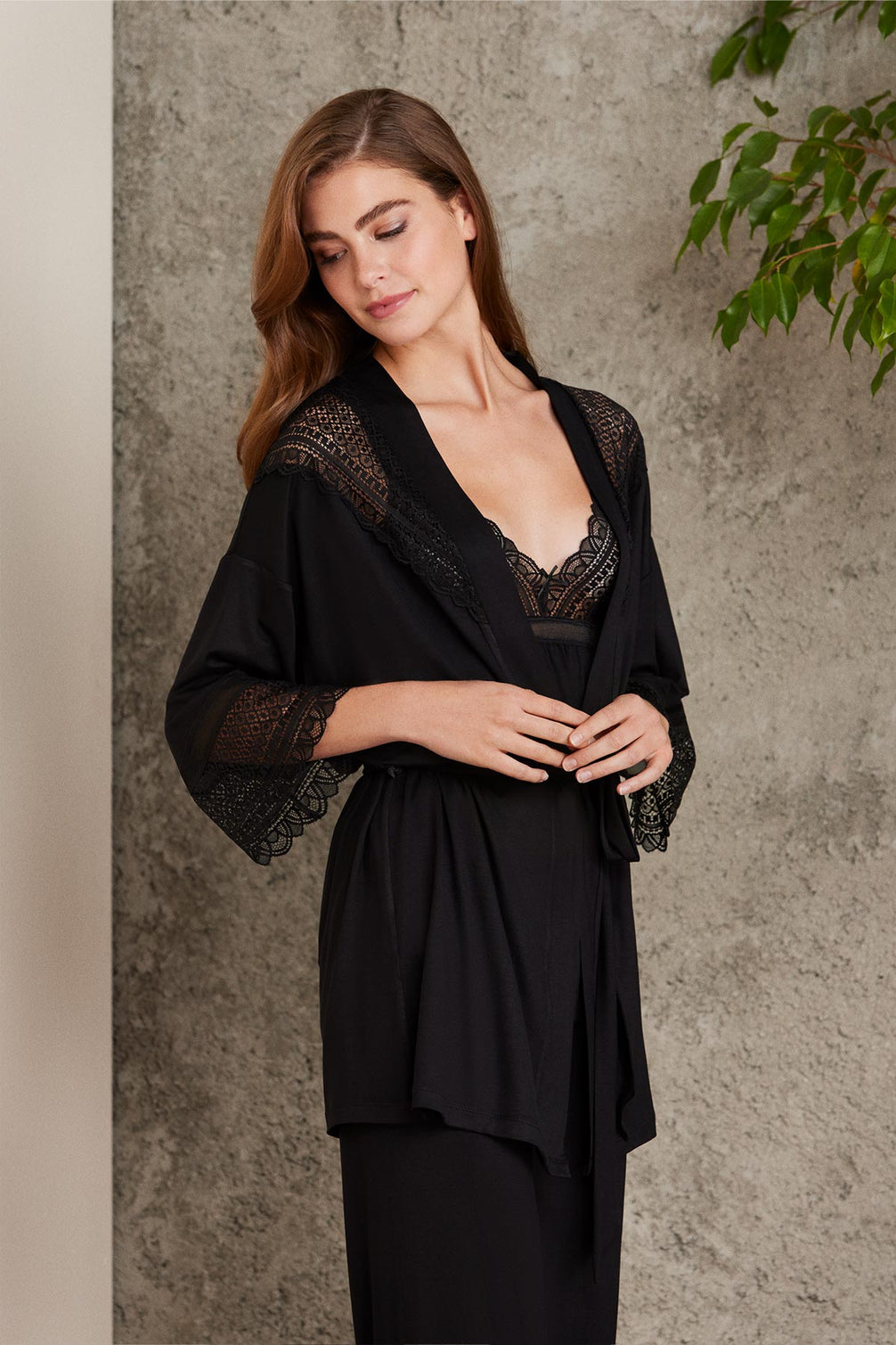 Pierre Cardin Kadın Penye 3'lü Pijama Takımı