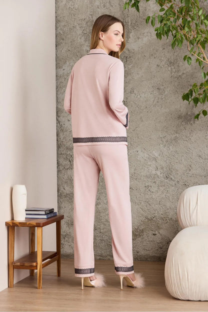 Pierre Cardin Kadın Penye Pijama Takımı