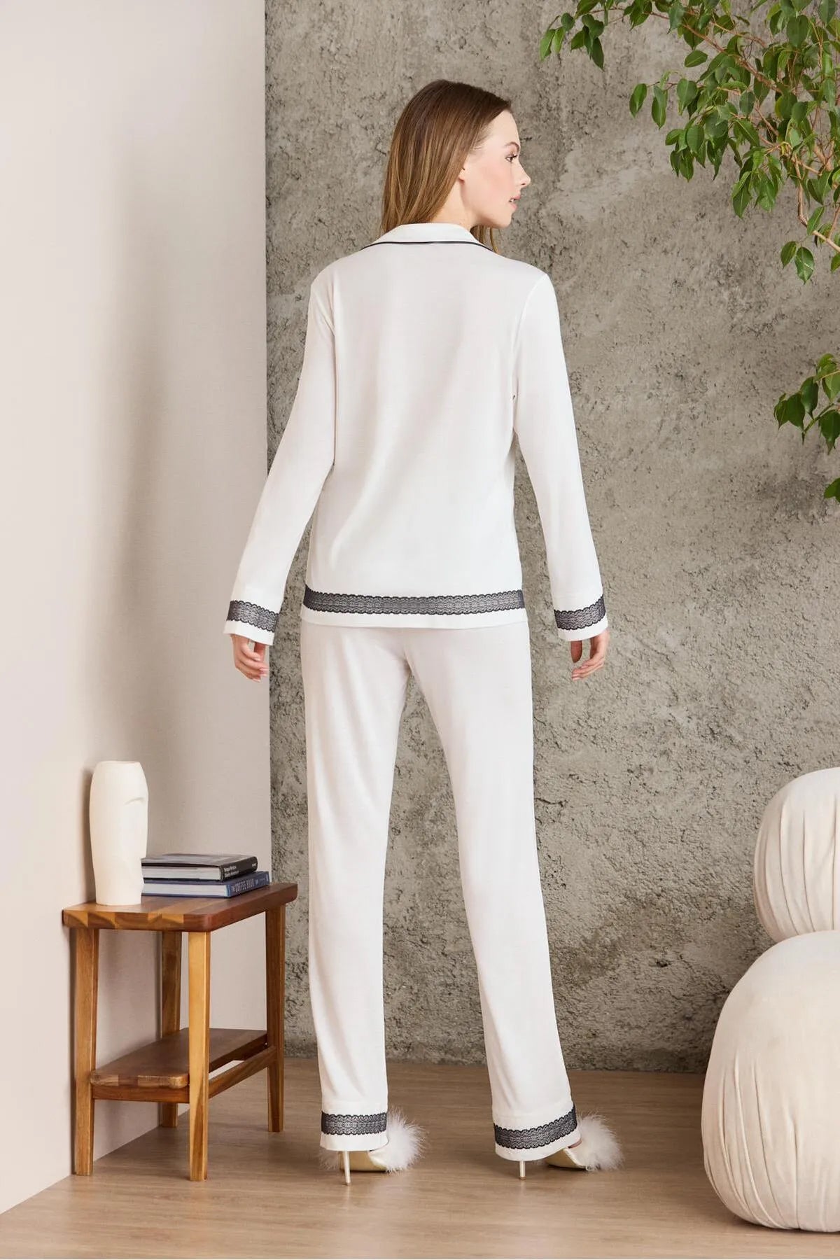 Pierre Cardin Kadın Penye Pijama Takımı