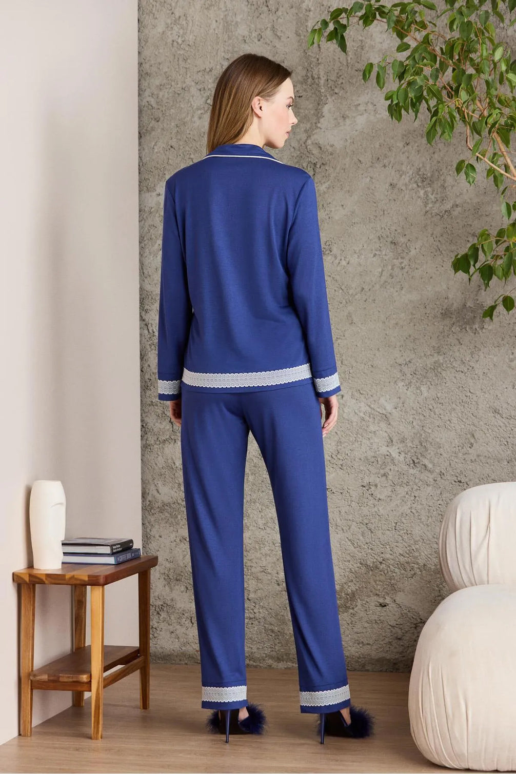Pierre Cardin Kadın Penye Pijama Takımı