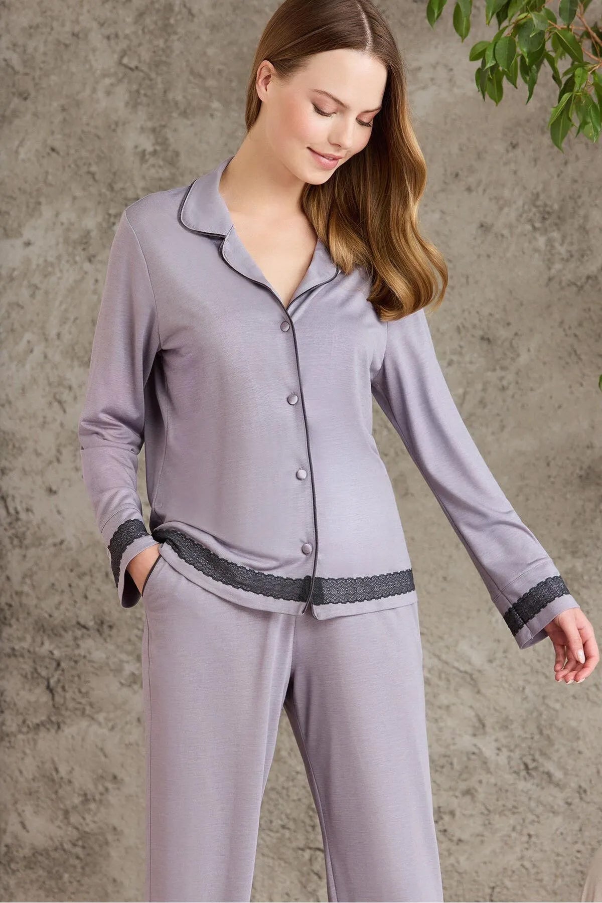 Pierre Cardin Kadın Penye Pijama Takımı