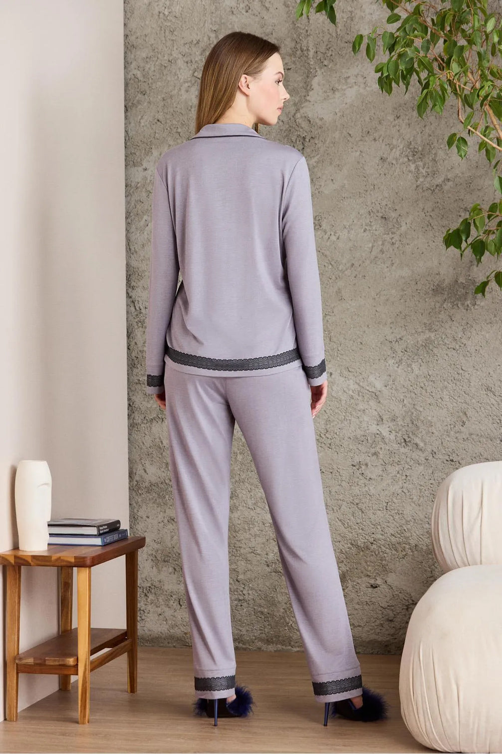 Pierre Cardin Kadın Penye Pijama Takımı