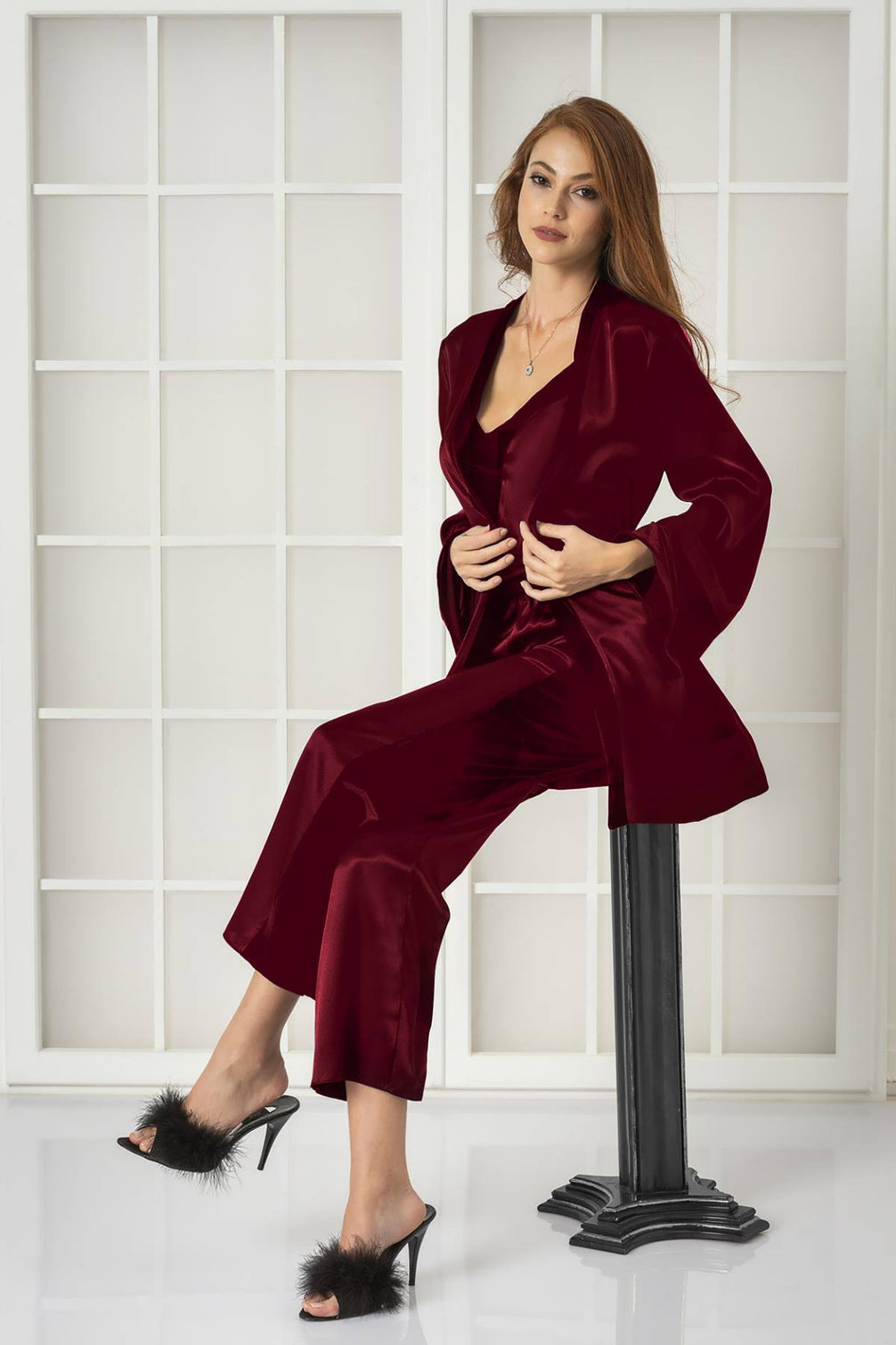 Pierre Cardin Kadın Pijama Takımı 3'lü