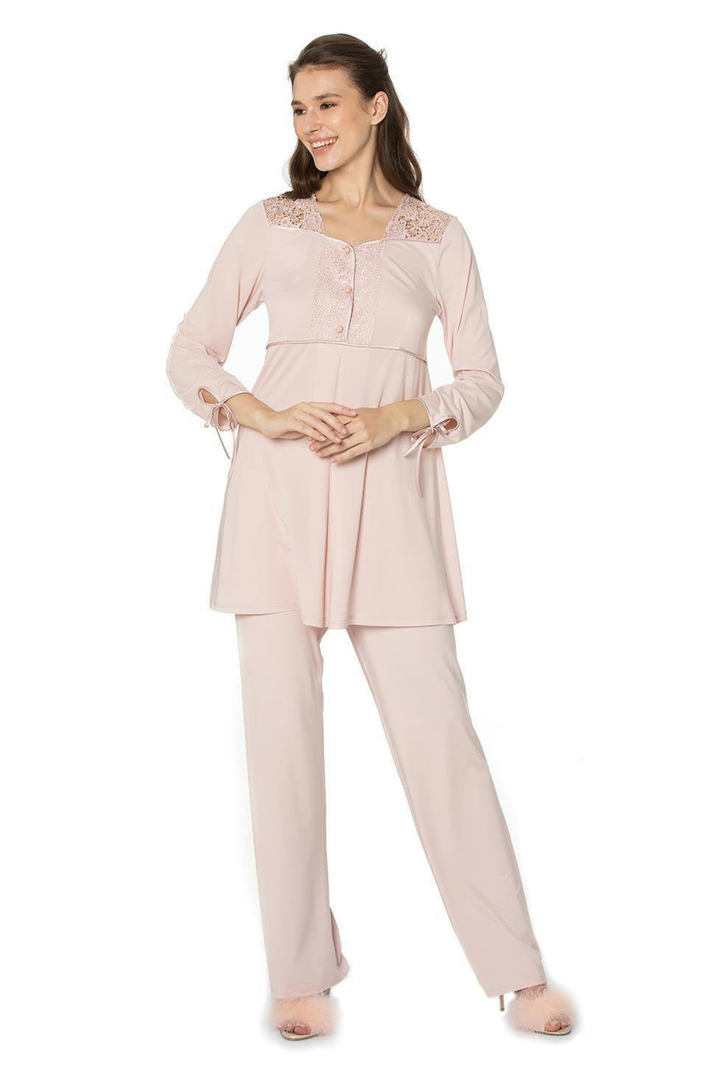 Pierre Cardin Kadın Pijama Takımı 3'lü
