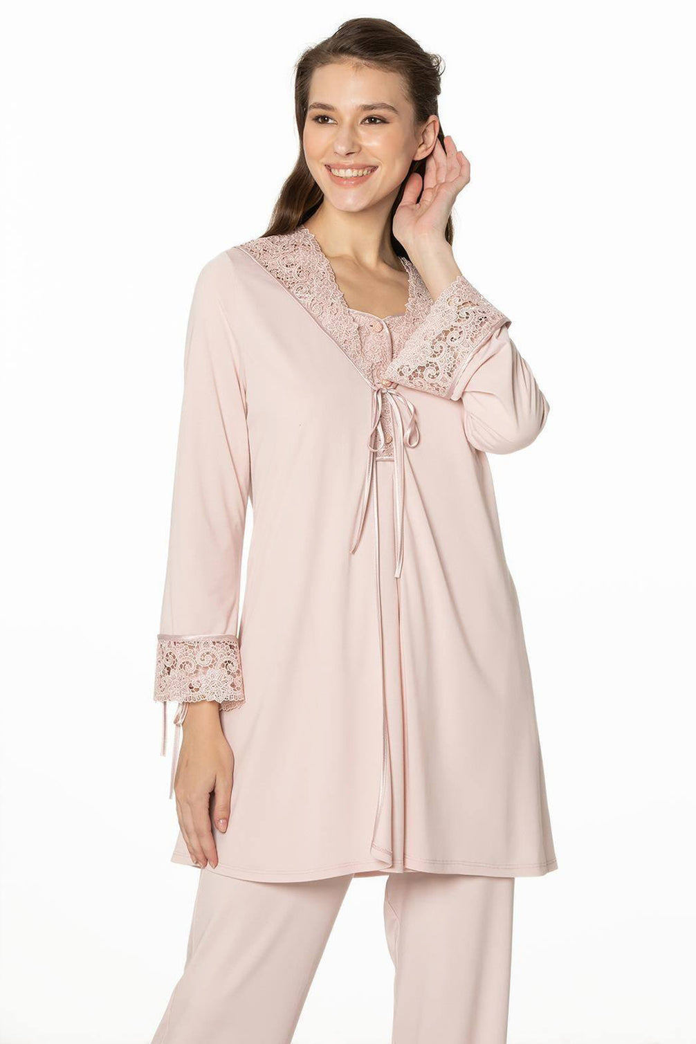 Pierre Cardin Kadın Pijama Takımı 3'lü