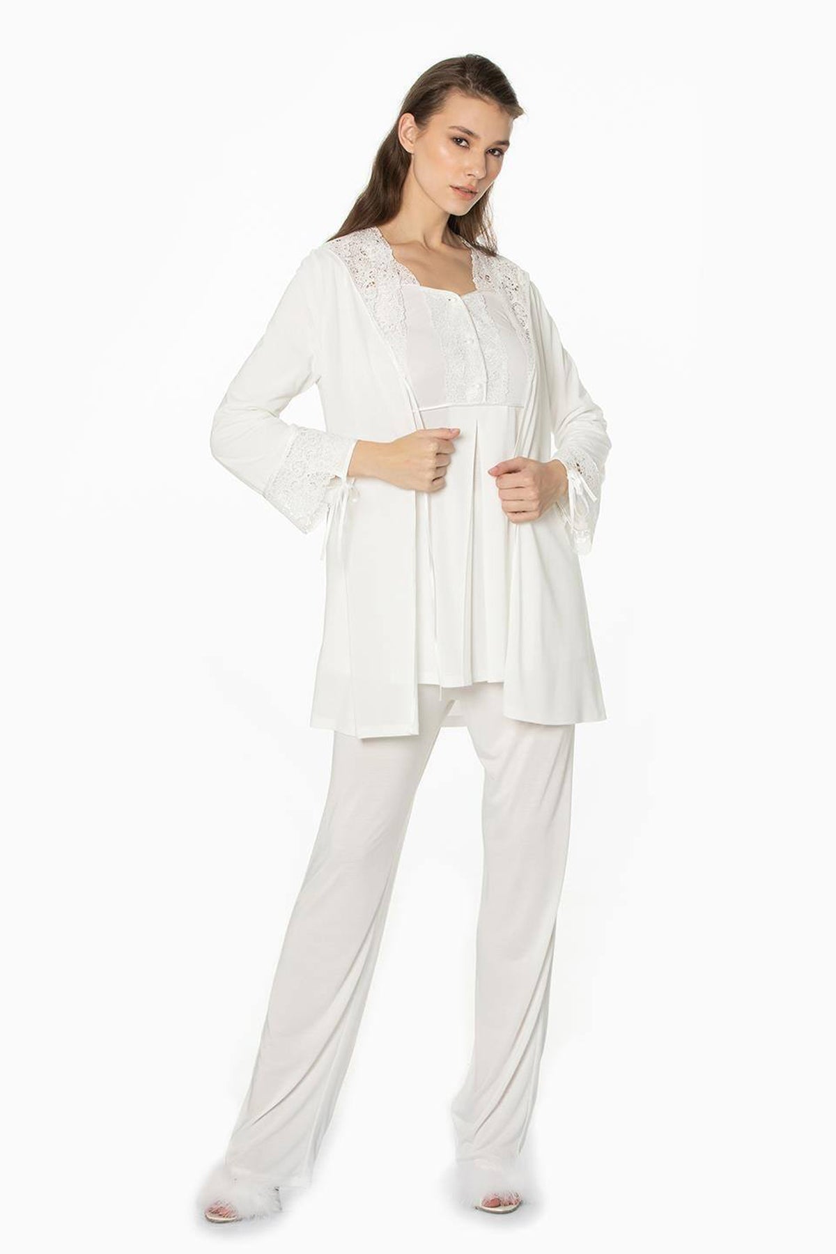 Pierre Cardin Kadın Pijama Takımı 3'lü