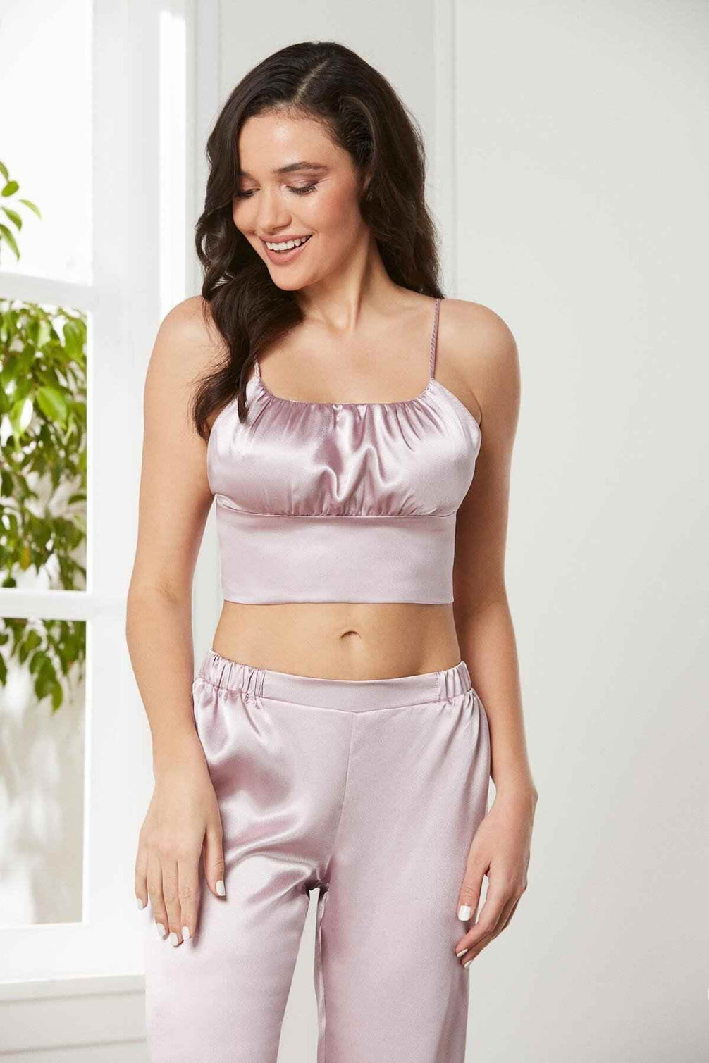 Pierre Cardin Kadın Pijama Takımı 3'lü Saten