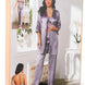 Pierre Cardin Kadın Pijama Takımı 3'lü Saten