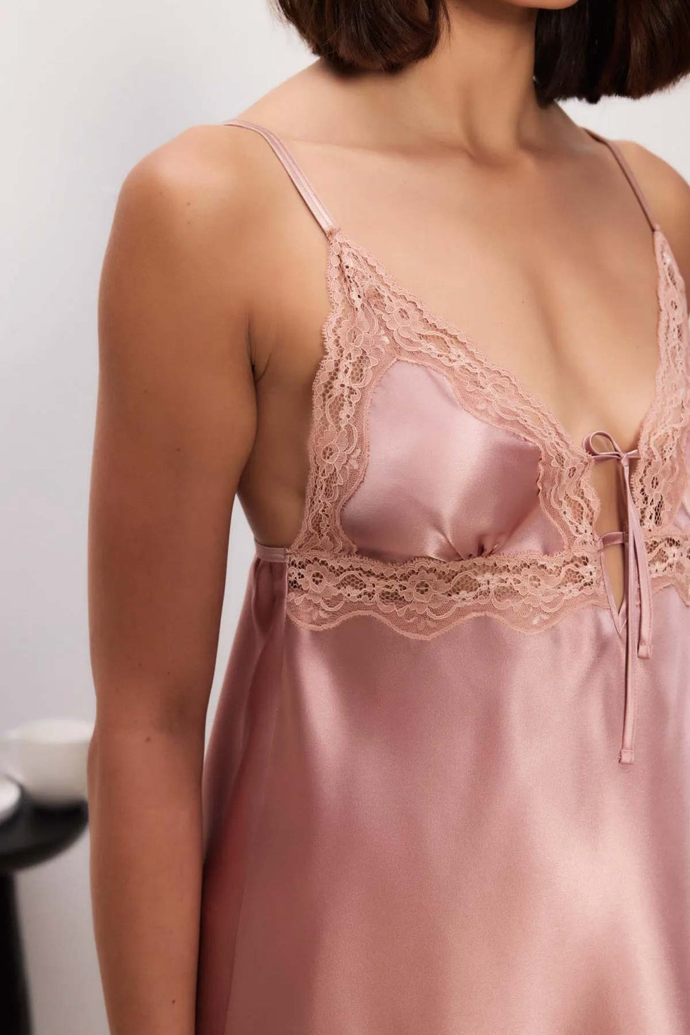 Pierre Cardin Kadın Saten 4'lü Takım