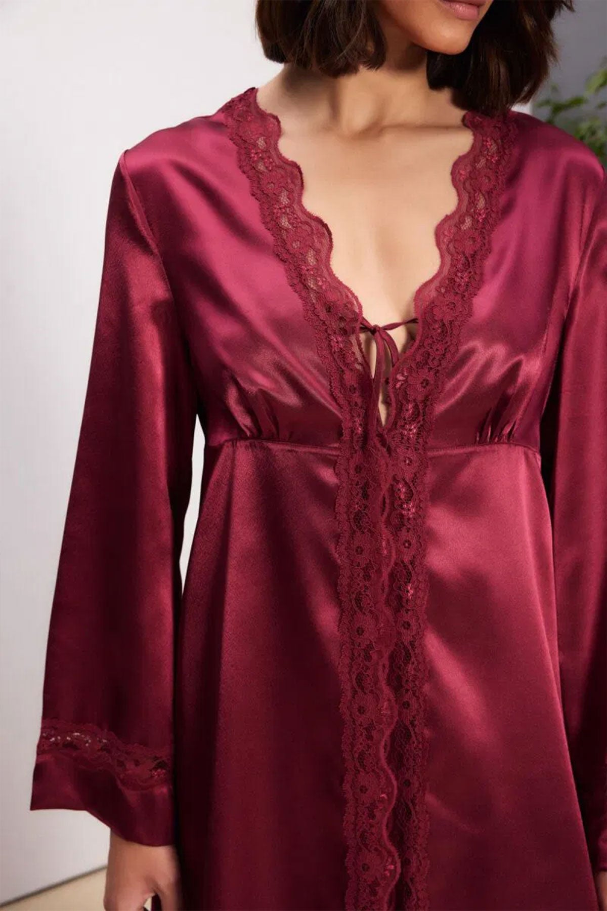 Pierre Cardin Kadın Saten 4'lü Takım