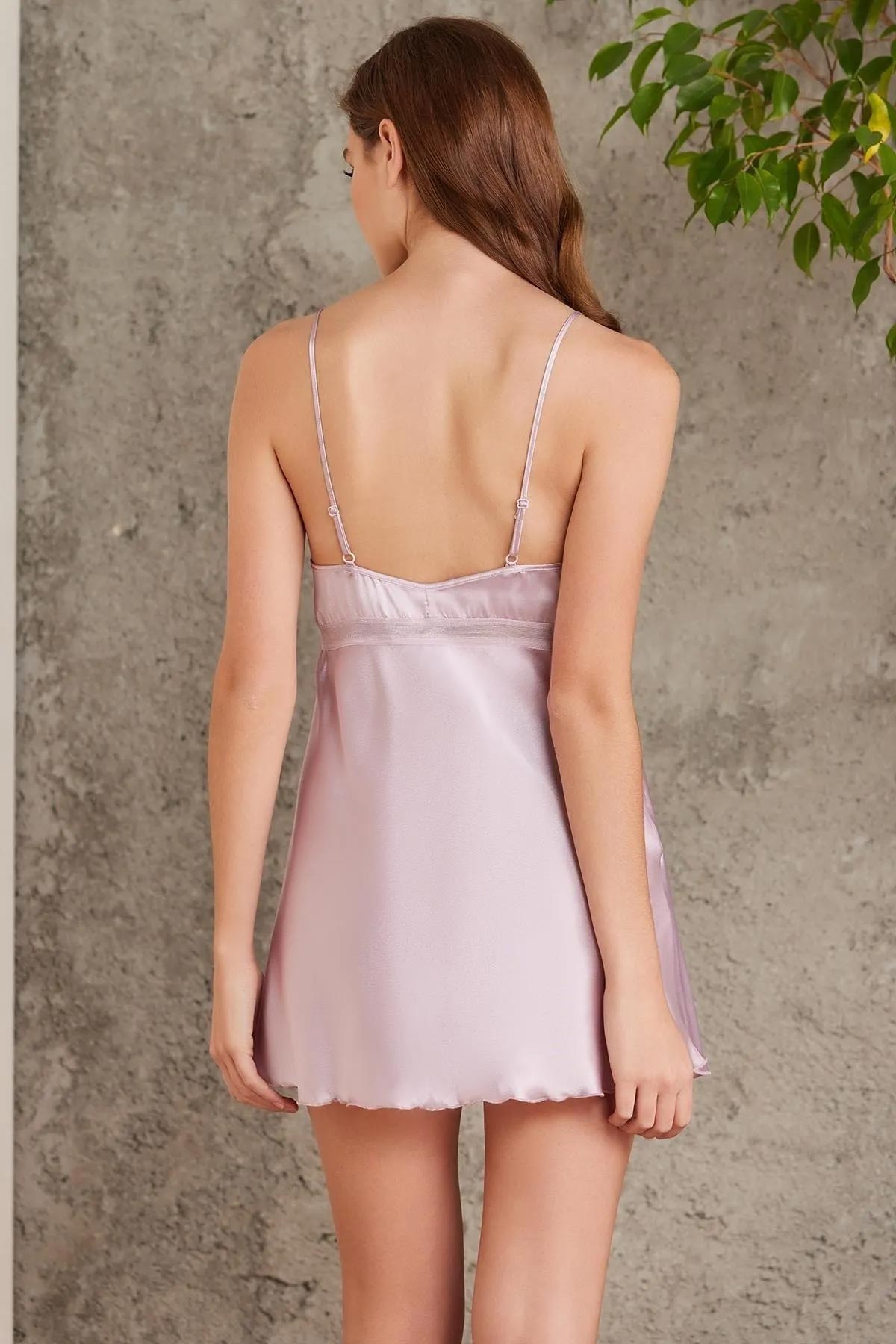 Pierre Cardin Kadın Saten 4'lü Takım