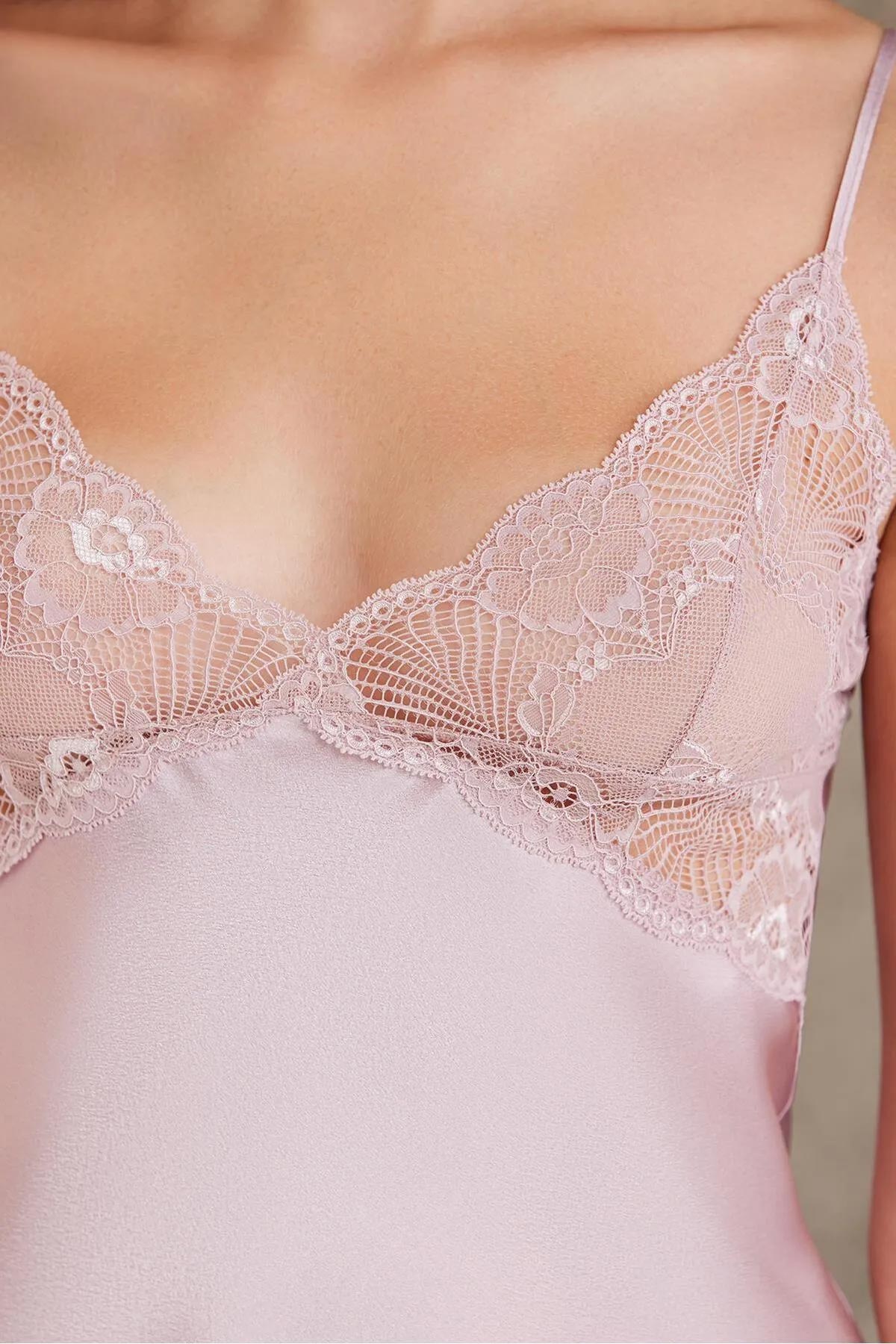 Pierre Cardin Kadın Saten 4'lü Takım