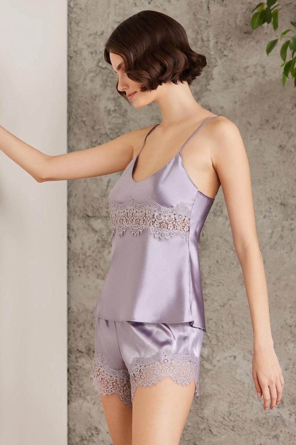 Pierre Cardin Kadın Saten 4'lü Takım