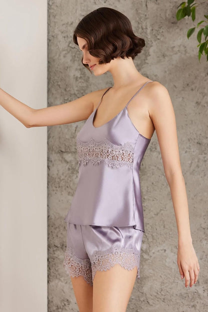 Pierre Cardin Kadın Saten 4'lü Takım
