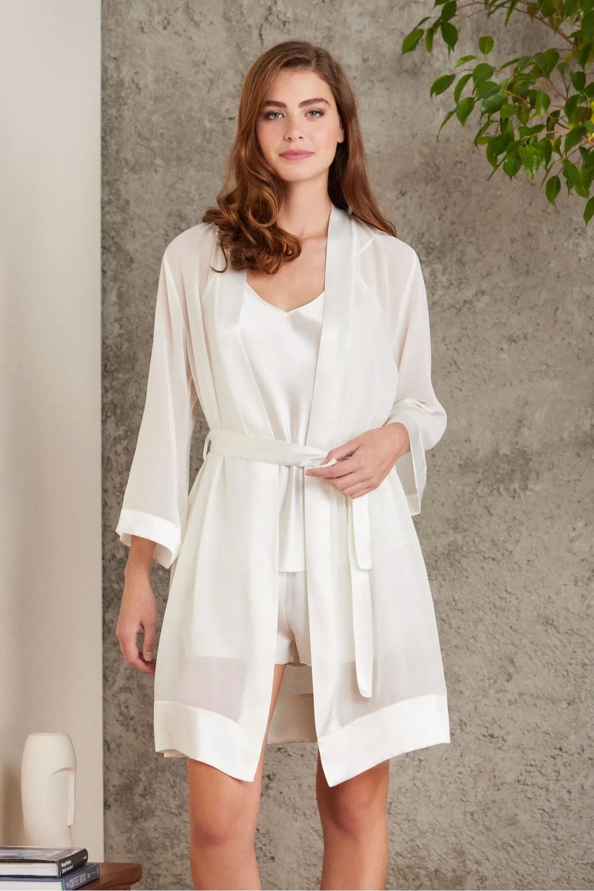 Pierre Cardin Kadın Saten 4'lü Takım