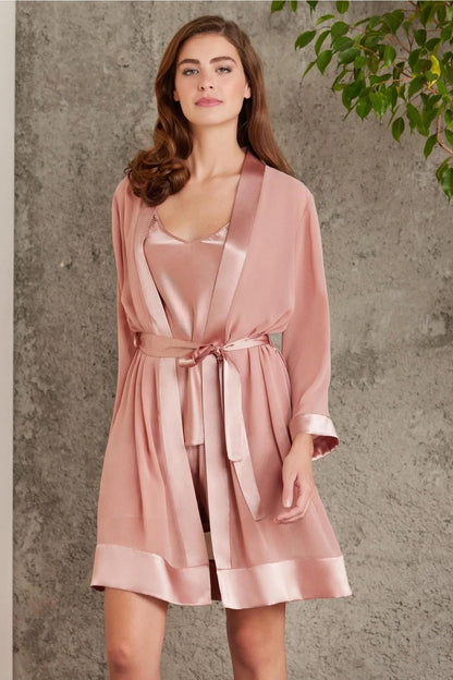 Pierre Cardin Kadın Saten 4'lü Takım