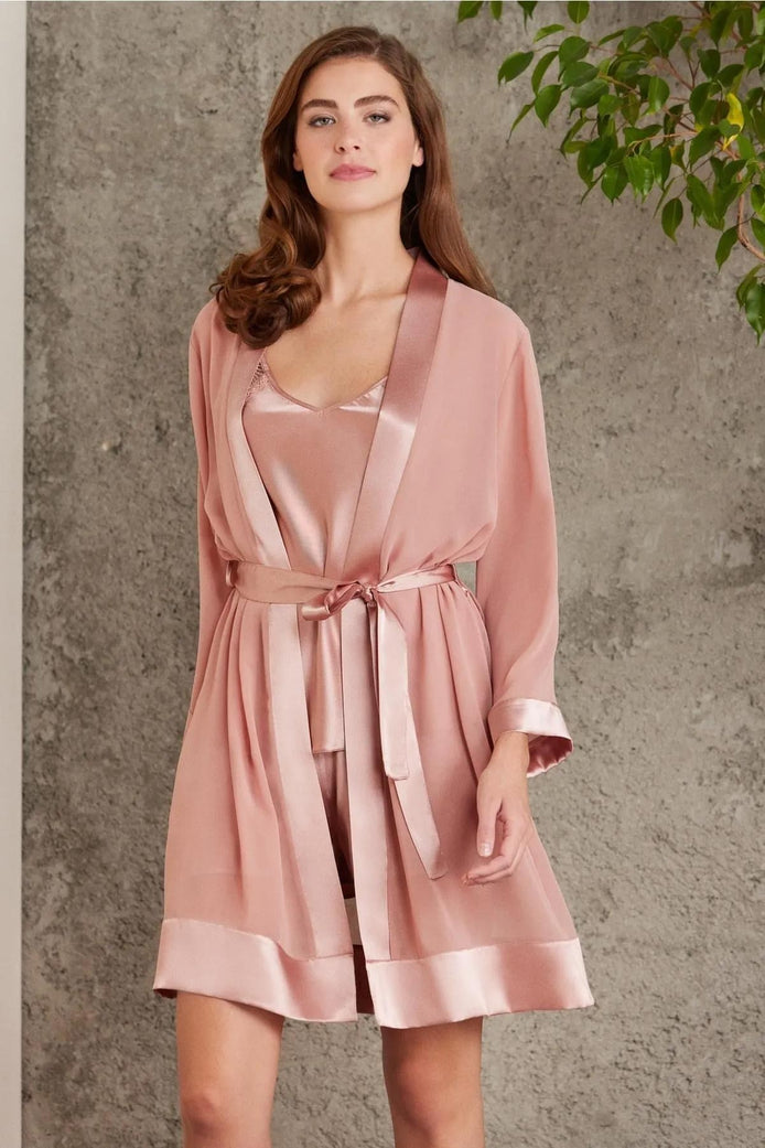 Pierre Cardin Kadın Saten 4'lü Takım